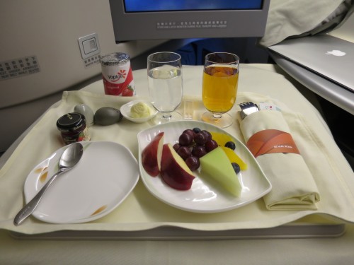 Starting off brekky with some fresh fruit