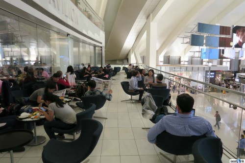 Korean Air Lounge Terrace
