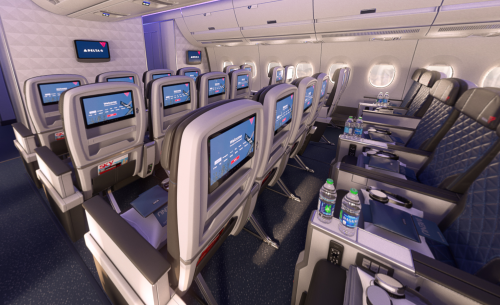 Check out the size of those IFE screens in Delta’s new Premium Economy