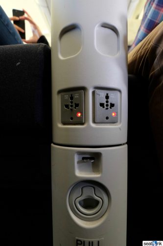 Power ports and life vest storage