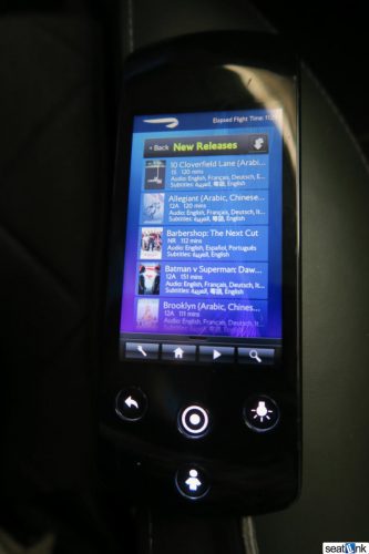 IFE remote control