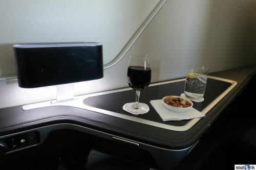 Post-departure wine and warm nuts