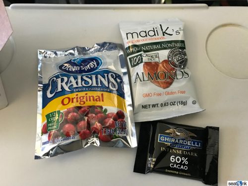Free Snacks in Alaska Premium Class