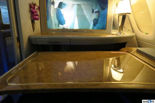 The first class traytable
