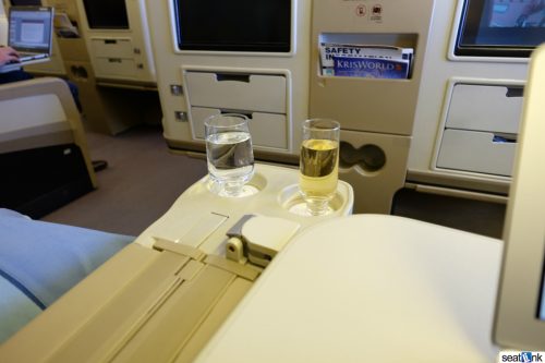 Pre-arrival champagne – why not?!