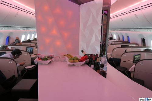 The bar and snacks