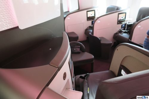 Seat 1G in Upper Class on Virgin Atlantic’s 787-9