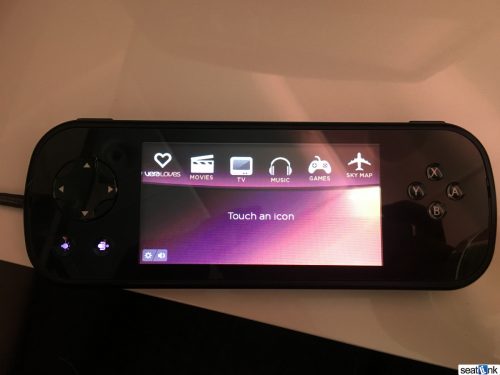 Better shot of the touchscreen video remote