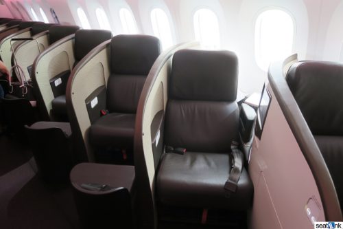 Virgin Atlantic 787-9 Upper Class seats