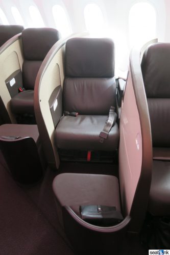 Seat 2A on Virgin Atlantic 787 Upper Class