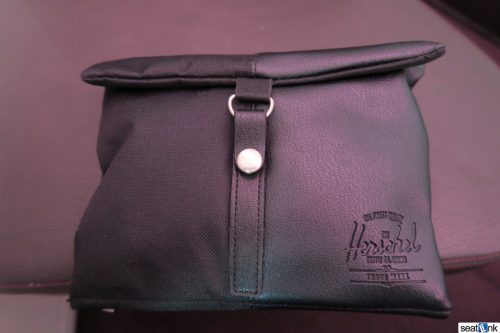 The Herschel amenity kit for Virgin Atlantic Upper Class