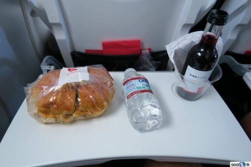 Virgin America Main Cabin Select Meal