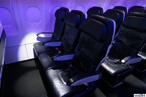 Virgin America economy seats