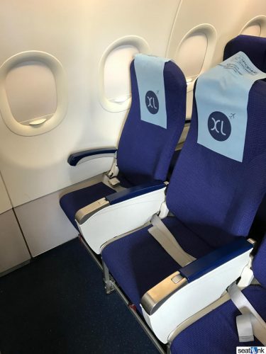 XL seats also in row 1 on IndiGo (but less legroom than 12 & 13)