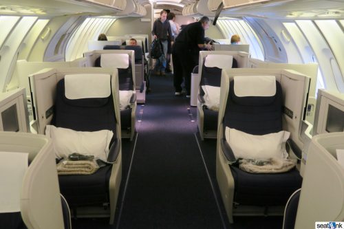 British Airways Business Class Review 747-400 Upper Deck 03