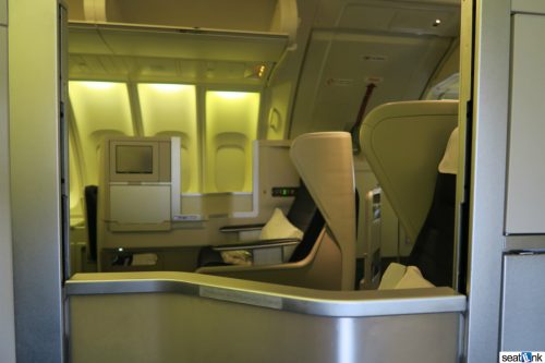 British Airways Business Class Review 747-400 Upper Deck 06