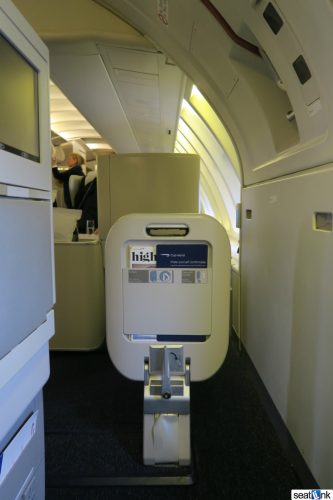 British Airways Business Class Review 747-400 Upper Deck 10