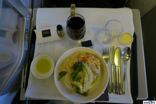 British Airways Business Class Review 747-400 Upper Deck 26