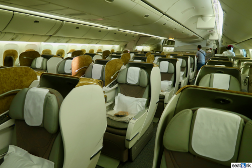 Emirates 777 Business Class