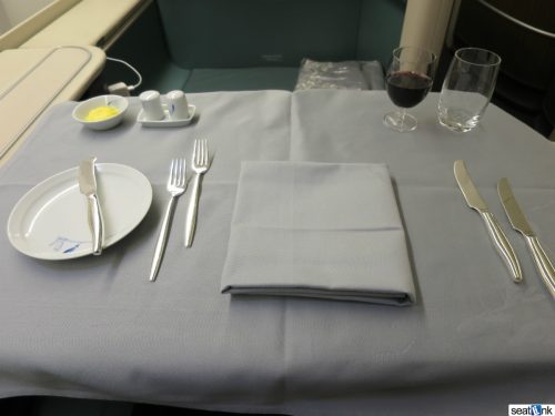 Korean Air Old First Class Review 777-300ER 16