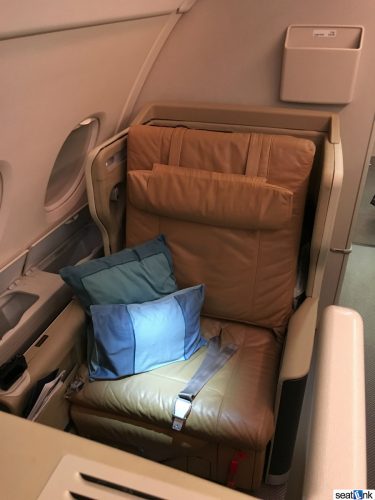 Singapore Business Class A380 Review 01