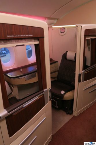 Singapore First Class Suites Review A380 40
