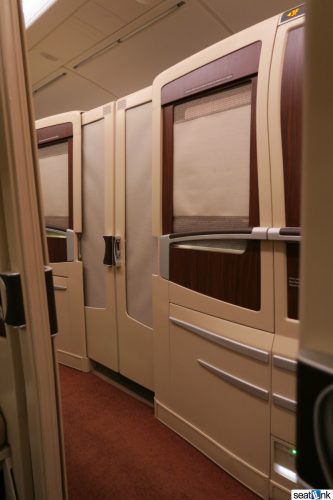 Singapore First Class Suites Review A380 51