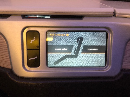 Seat controls