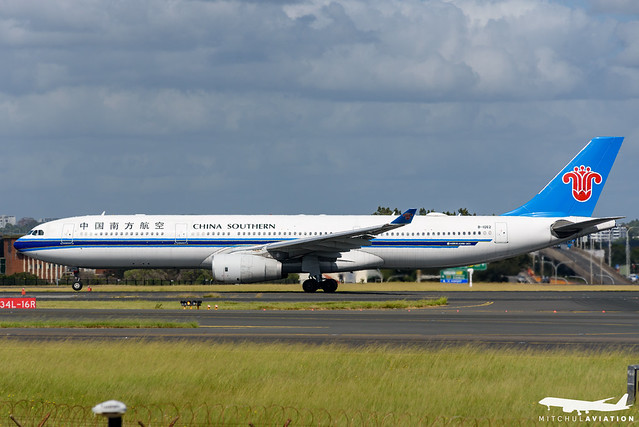 China Southern Airlines Airbus A330 200 V1 aircraft