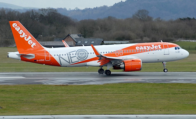 Easyjet Airbus A321 aircraft