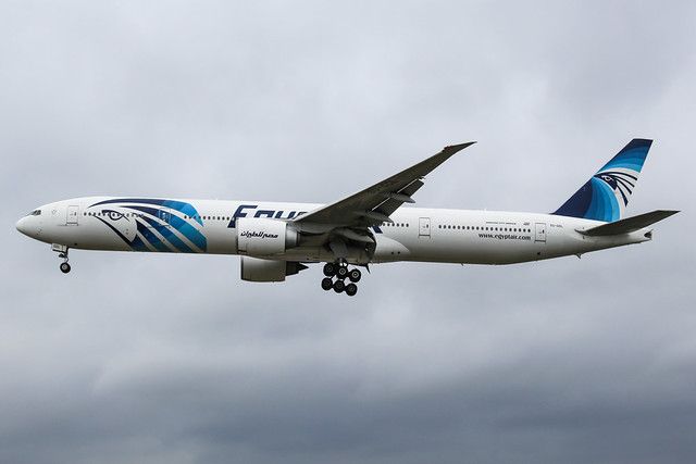 Egyptair Boeing 777 300 aircraft