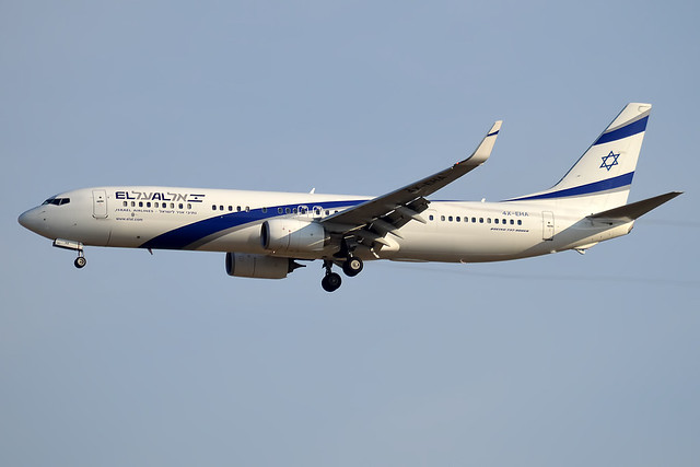 El Al Israel Airlines Boeing 737 900 aircraft