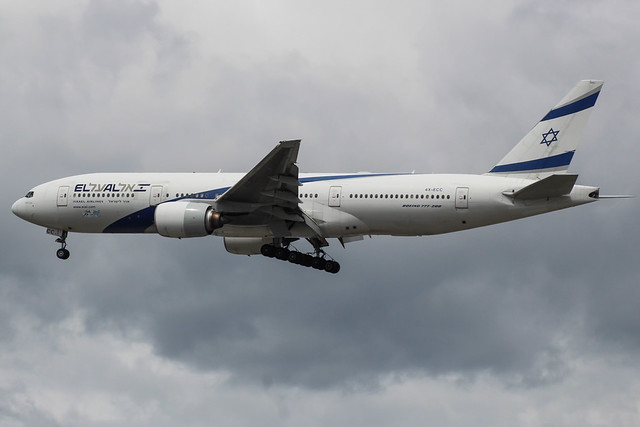 El Al Israel Airlines Boeing 777 200 200er aircraft