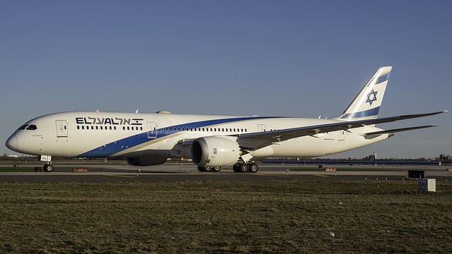El Al Israel Airlines Boeing 787 9 aircraft