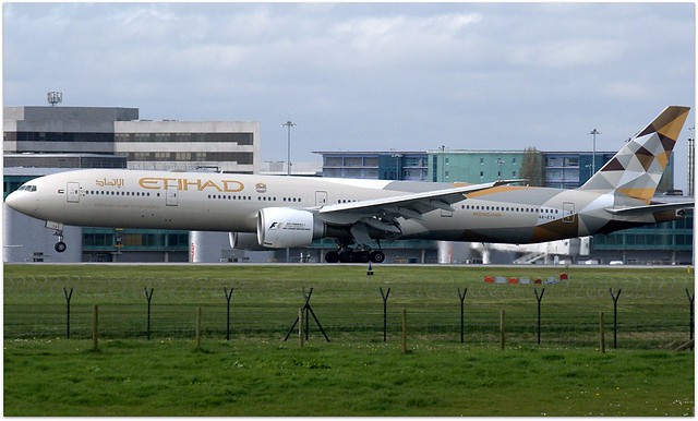 Etihad Airways Boeing 777 aircraft