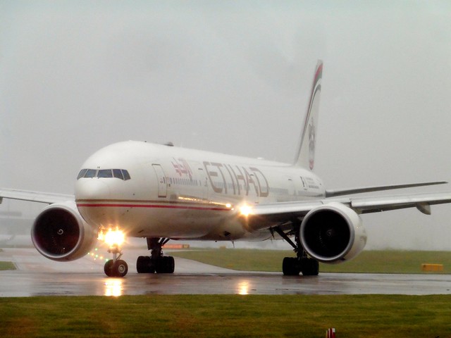 Etihad Airways Boeing 777 200 200er aircraft