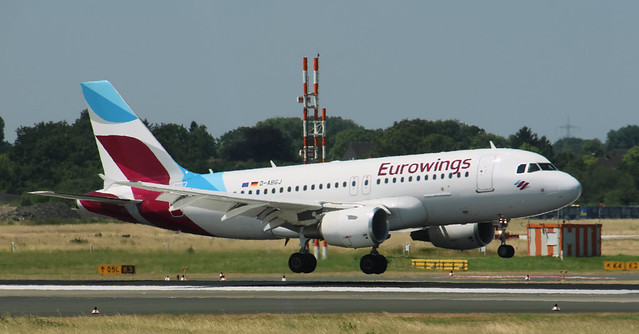 Eurowings Airbus A319 aircraft