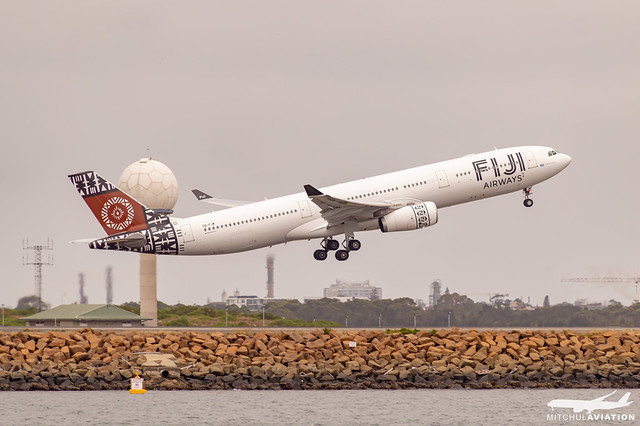 Fiji Airways Airbus A330 300 aircraft