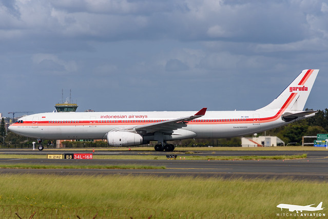 Garuda Indonesia Airbus A330 200 aircraft