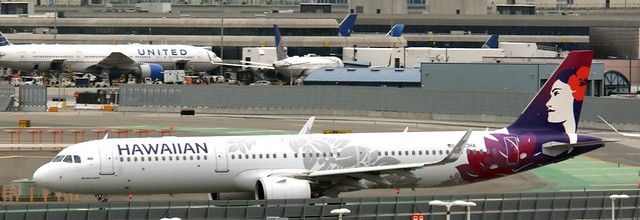 Hawaiian Airlines Airbus A321 aircraft