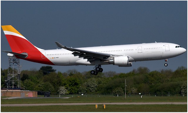 Iberia Airbus A330 300 aircraft