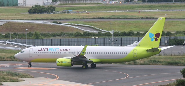 Jin Air Boeing 737 800 aircraft
