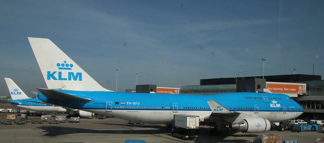 KLM Boeing 747 V2 aircraft