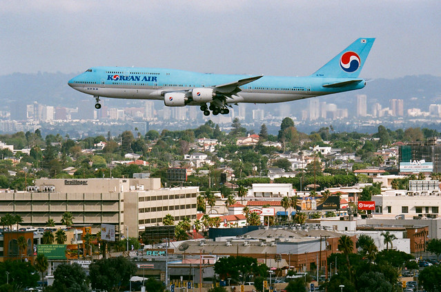 Korean Air Boeing 747 8 aircraft