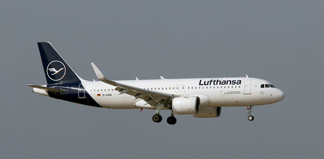 Lufthansa Airbus A321 aircraft