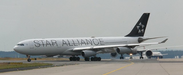 Lufthansa Airbus A340 600 V1 aircraft
