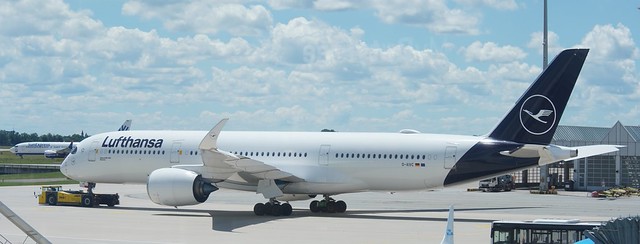 Lufthansa Airbus A350 900 aircraft
