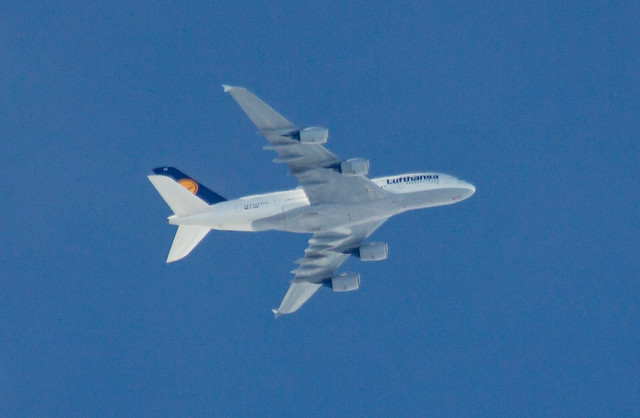 Lufthansa Airbus A380 800 V1 aircraft