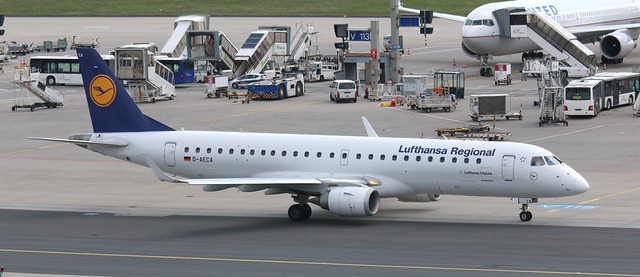 Lufthansa CityLine aircraft