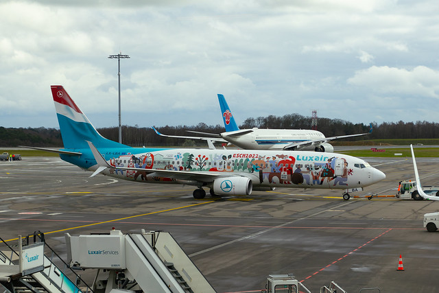 Luxair Boeing 737 800 Seat Map 997 aircraft